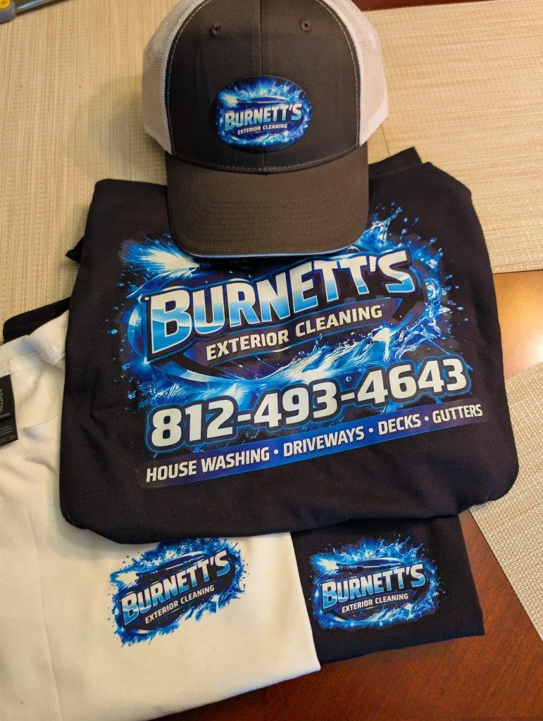 Custom hat and shirt printing